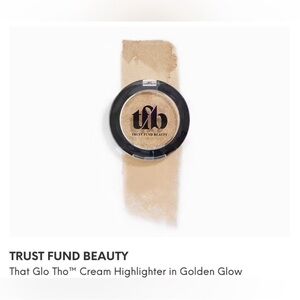 Trust fund beauty that glo tho cream highlighter golden glow new in box